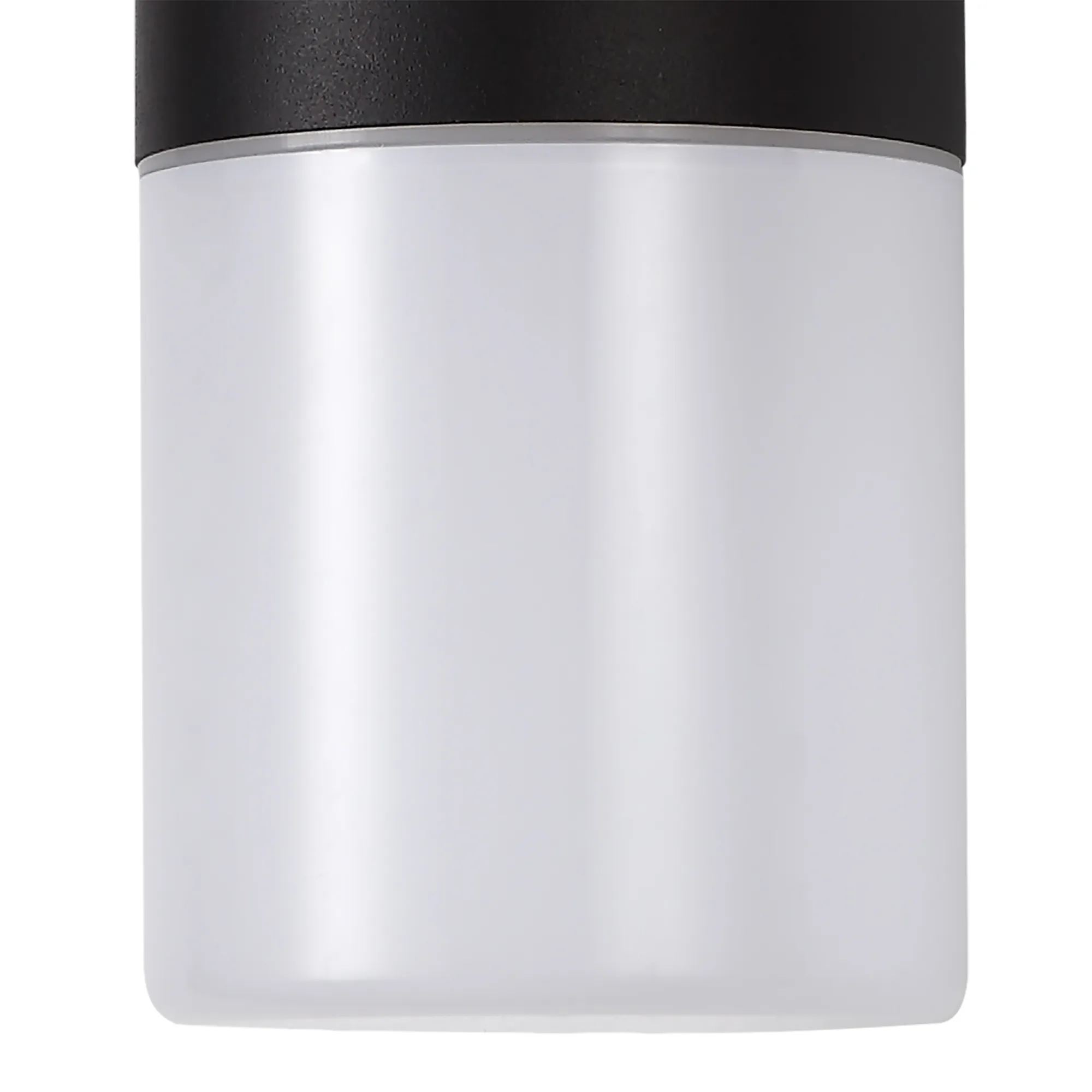 Prado Wall Lamp 2 Light IP44 Black, Opal D0553  Deco Prado